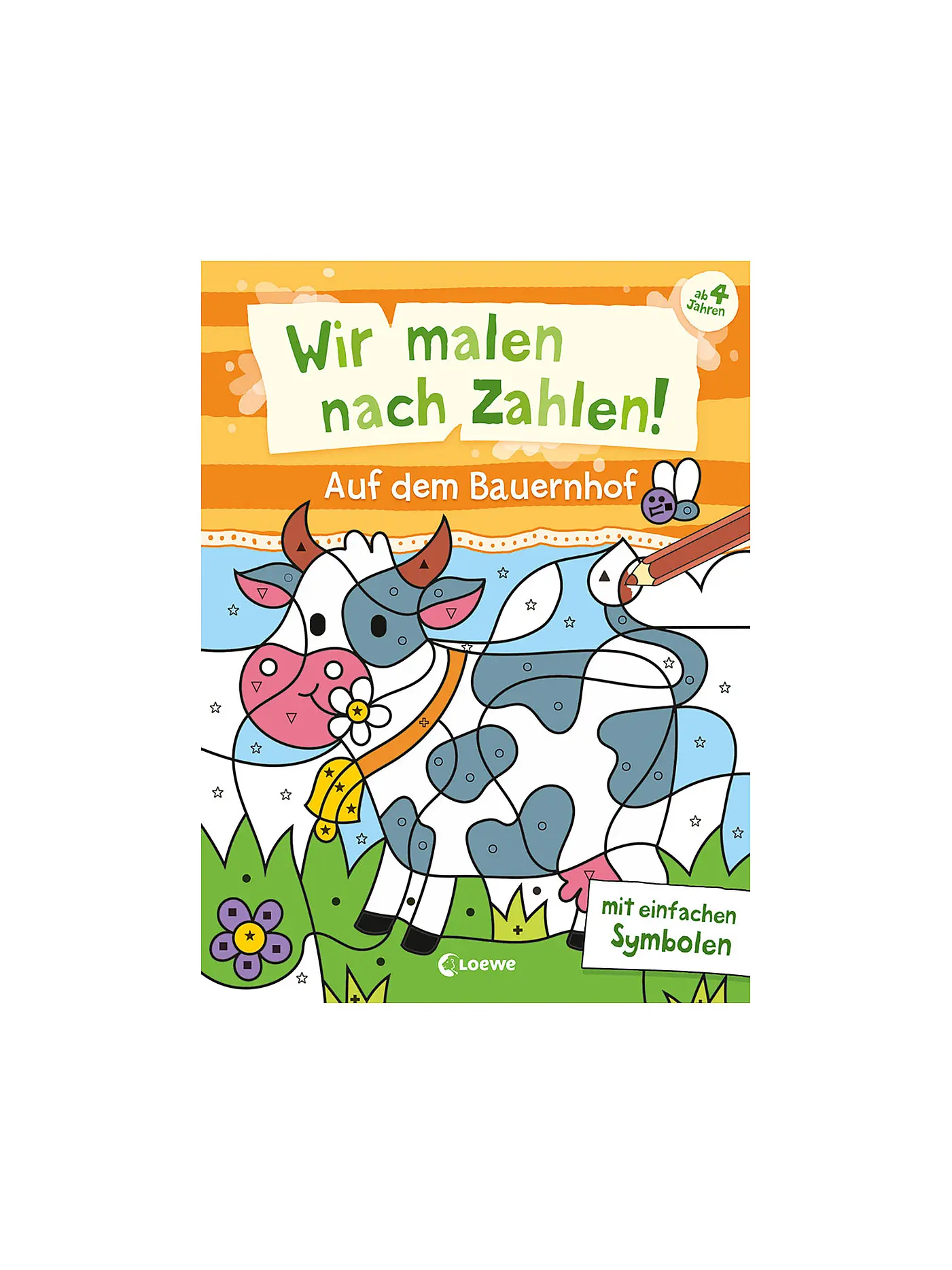 LOEWE VERLAG | Wir malen nach Zahlen! - Auf dem Bauernhof | 